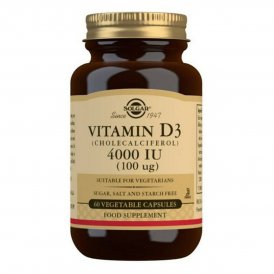 Solgar D3vitamiini E52907 Kasviperäiset kapselit (60 uds)