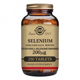 Selen Solgar 200 mcg (250 Tabletten)