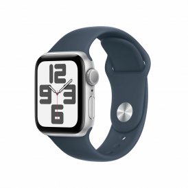 Apple Älykello MRE13QL/A Sininen Hopeinen 40 mm Hopea Alumiini