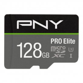 Mikro-SD Minnekort med Adapter PNY P-SDU128V31100PRO-GE Pro Elite C10 128 GB