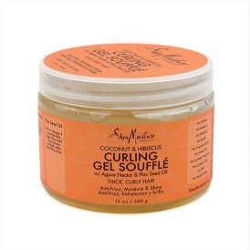 Styling Gel Shea Moisture Coconut & Hibiscus Curl Krullend Haar (340 g)