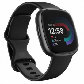 Fitbit Älykello Versa 4 Musta Alumiini