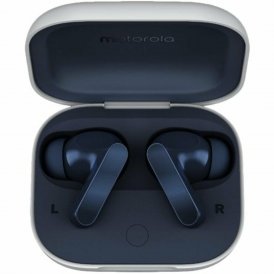 Motorola Bluetooth-korvakuulokkeet Moto Buds Sininen Laivastonsininen (Kunnostetut Tuotteet A) Tummansininen Muovi