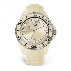 Haurex Unisex kellot SC382UC1 Kerma (Ø 42 mm) beige Ruostumaton teräs