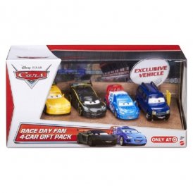 Disney Cars Race Day Fan Exclusive 4-Car