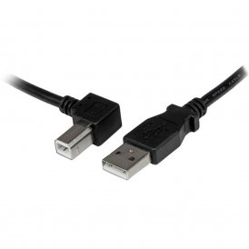 USB A - USB B kaapeli Startech USBAB2ML Musta