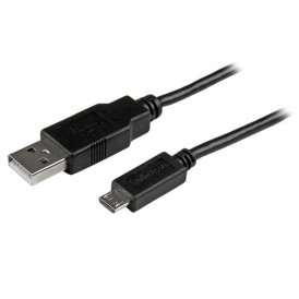 Kaapeli Micro USB Startech USBAUB3MBK 3 m Musta