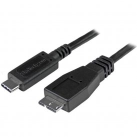 USB-kaapeli - Micro-USB Startech USB31CUB1M USB C Micro USB B Musta
