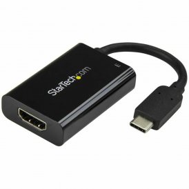 Startech USB C - HDMI Adapteri CDP2HDUCP Musta 4K Ultra HD Muovi