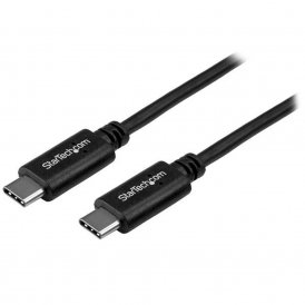 Kabel USB C Startech USB2CC50CM 0,5 m Svart