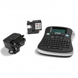 Dymo Kannettava elektroninen tarrakone LabelManager™ 210D+ QWERTY Kitcase (1 osaa) Musta