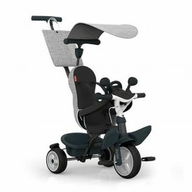 Smoby Kolmipyörä Baby Driver Harmaa Musta Muovi