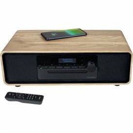 Thomson Mini Hifi WOOD Musta Puu