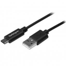 USB A - USB C kaapeli Startech USB2AC2M USB C USB A Musta