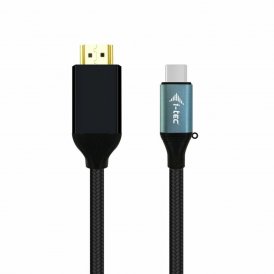 i-Tec USB-C - HDMI kaapeli C31CBLHDMI60HZ2M Musta 2 m 4K Ultra HD Polyesteri