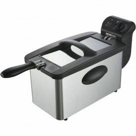 Continental Edison Airfryer Harmaa 2000 W 3 L Hopea Ruostumaton teräs