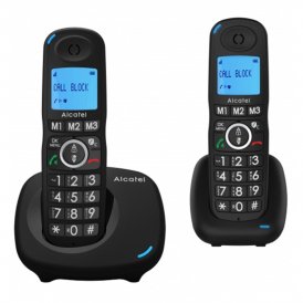 Alcatel Langaton puhelin Versatis XL 535 Duo Musta (2 pcs) Muovi