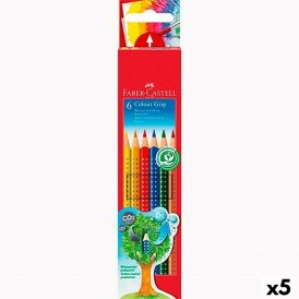 Faber-Castell Akvarellpennor Faber-Castell Multicolour (5 antal)
