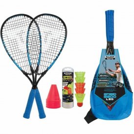 Badminton-Schläger Schildkröt Schwarz/Blau