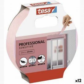 Liimanauha TESA Professional Sensitive Miesmaalari Pinkki 12 osaa (25 mm x 50 m)