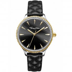 Thomas Sabo Naisten rannekellot WA03232212033 (Ø 38 mm) Musta Ruostumaton teräs