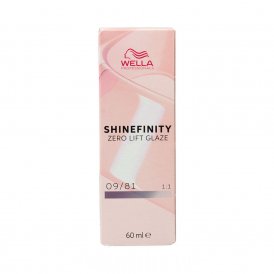 Pysyvä väri Wella Shinefinity Nº 09/81 (60 ml)