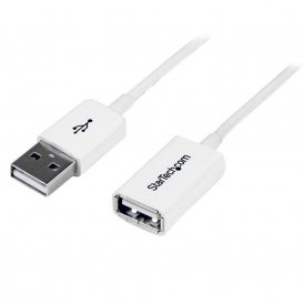 USB-Kaapeli Startech USBEXTPAA2MW USB A Valkoinen
