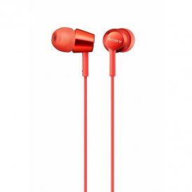 Sony Kuulokkeet mikrofonilla MDR-EX155AP Punainen Silikoni