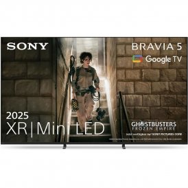 Sony Smart TV K55XR55B 55" 4K Ultra HD ULED HDR HDR10+ WiFi Miracast DVB-T2 Google Assistant Musta
