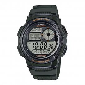 Casio Miesten rannekellot WORLD TIME ILLUMINATOR (Ø 43 mm) Lasi