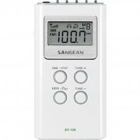 Sangean Radio DT120W Valkoinen