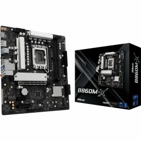 ASRock Emolevy B860M-X Intel B860 Musta