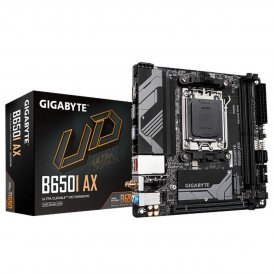 Gigabyte Emolevy B650I AX AMD B650 AM5 Ruskea
