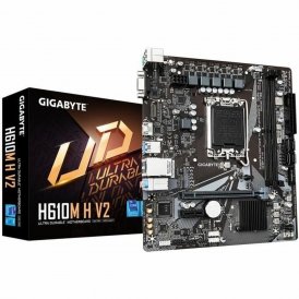 Gigabyte Emolevy H610M H V2 H610 LGA 1700 Musta