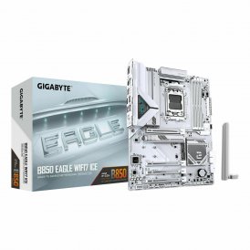 Gigabyte Emolevy B850 EAGLE WF7 ICE AMD AM5 Valkoinen