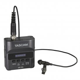 Dictaphone Tascam DR-10L Musta
