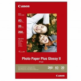 Glanzend Fotopapier Canon Plus Glossy II A3