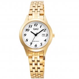 Q&Q Miesten rannekellot C27A-002PY Lasi