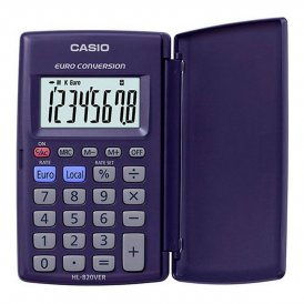 Taschenrechner Casio HL-820VER Blau Tasche
