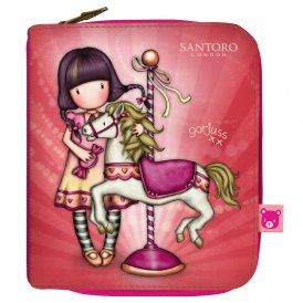 Gorjuss Kukkaro Carousel Lohi 10 x 12 3 cm Polyesteri