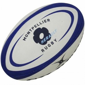 Rugby Bal Gilbert REPLICA - Montpellier 5 Multicolour
