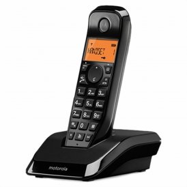 Motorola Trådløs Telefon MOT31S1201N Svart Plast