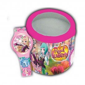 Cartoon Pikkulasten kellot REGAL ACADEMY - TIN BOX ***SPECIAL PRICE*** (Ø 33 mm) Muovi