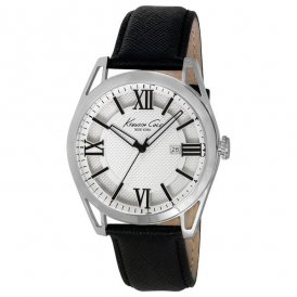 Kenneth Cole Miesten rannekellot IKC8072 (Ø 44 mm) Musta Ruostumaton teräs