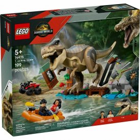 Lego Rakennussetti JURASSIC WORLD 76975 T. Rex River Escape Musta Muovi