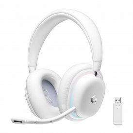 Bluetooth Kuulokkeet Mikrofonilla Logitech G735 Valkoinen Sininen/Valkoinen