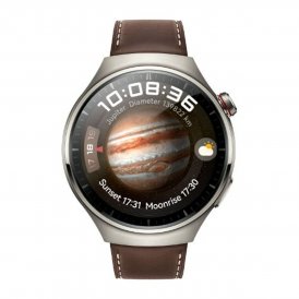 Huawei Älykello Watch 4 Pro Ruskea Hopeinen Nahka