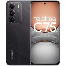 Realme Älypuhelimet C75 Octa Core 8 GB RAM 128 Musta 6, 72" Alumiini