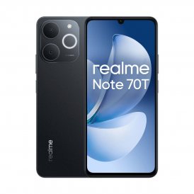 Realme Älypuhelimet Note 70T 6, 74" Octa Core 4 GB RAM 64 Musta