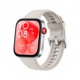 Huawei Älykello Watch Fit 3 Valkoinen Hopeinen Alumiini